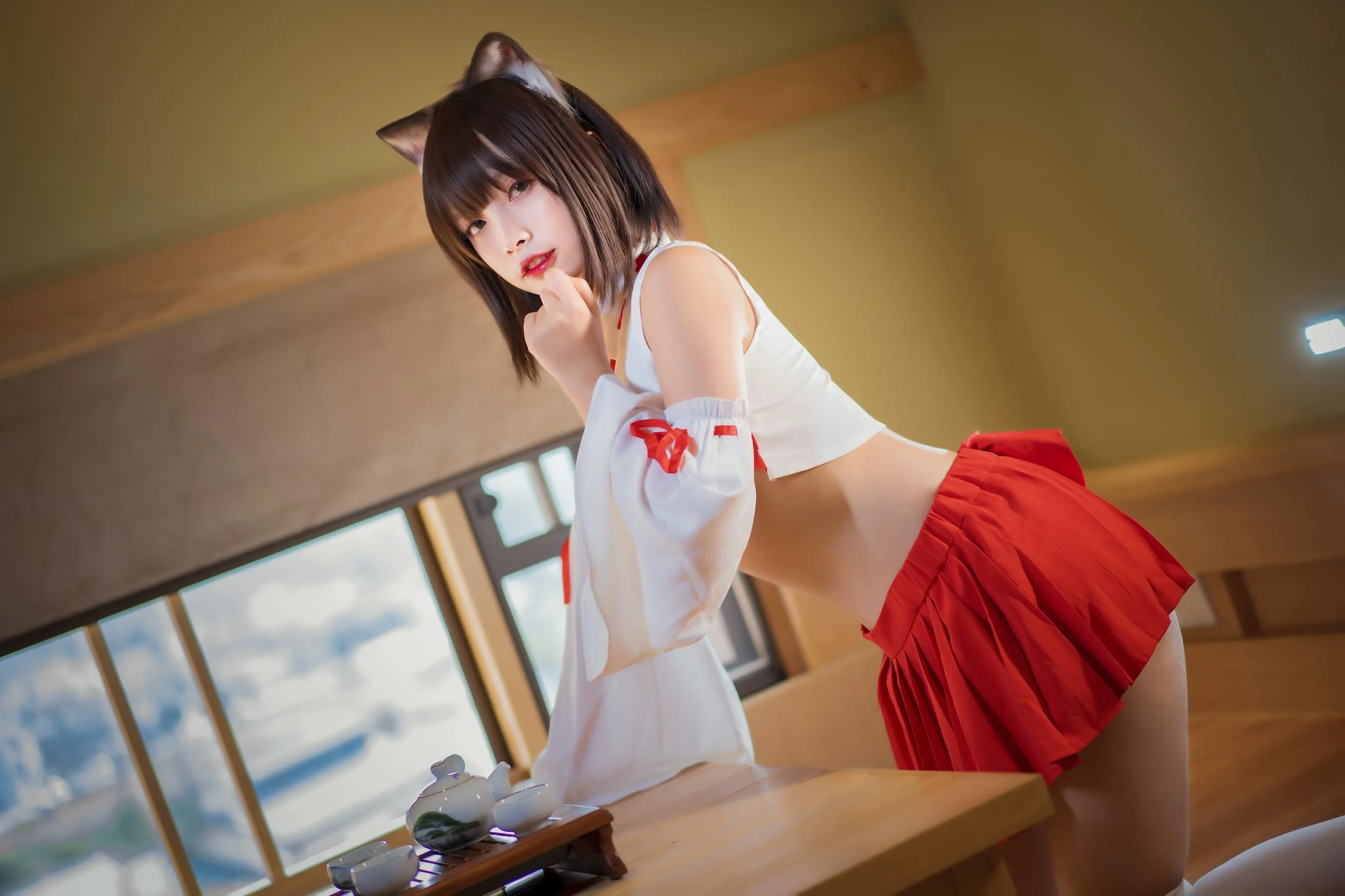 Neko-薇薇 – NO.03 巫女 [30P]插图5